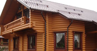 Строительство дома из оцилиндрованного бревна в Серпухове - от 136396 рублей